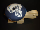 Handmade NFL Team Wood Turtle Pin Cushions