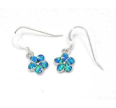 Sterling Silver Alamea Hawaii Blue Opal Honu Turtle Stud Earrings Sterling Silver Alamea Hawaii Blue Opal Honu Turtle Stud Earrings