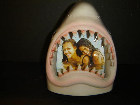 Brand New Shark Jaw Resin Picture Frame (PF-10)
