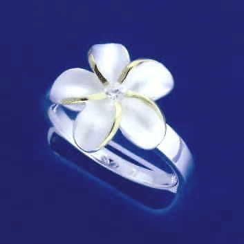 Anello Con Fiore Splendido Dal Design Moderno In Argento Sterling - Foto 9