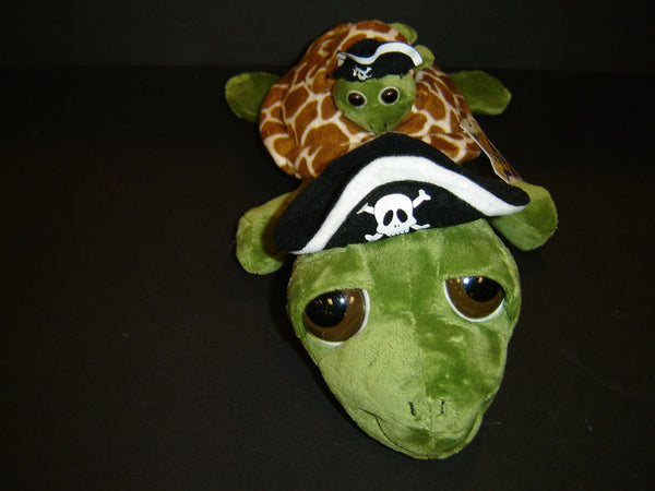 The Petting Zoo Pirate Bright Eyes Pocketz Turtle (SA-20)