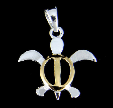 Sterling Silver Hawaiian Koa Wood Engraved Honu In Circle Pendant - Hilo Hattie - Foto 10